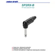 SP2RX-B Mono 6,3 pipa jack dugó (fekete)