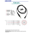 TCM-361 Csíptetős kondenzátor mikrofon