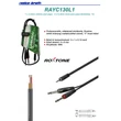 SAYC130L1 3,5 Sztereó Jack - 2x6,3 Monó Jack kábel, 1m