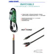 RAYC150L3 3,5 Sztereó Jack - 2xRCA kábel, 3m