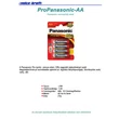 ProPanasonic-AA Ceruza elem Pro Panasonic