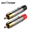 RF2CS-NG RCA lengő dugó, aranyozott