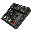VK04 Keverőpult 2 mono/1 sztereo csatorna,USB Audio interface, Bluetooth, 16DSP effect
