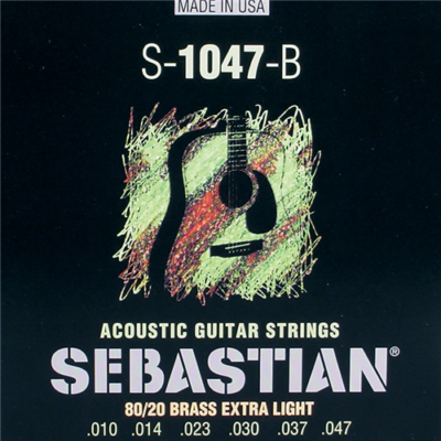 S-1047-B Sebastian húrkészlet akusztikus gitárhoz