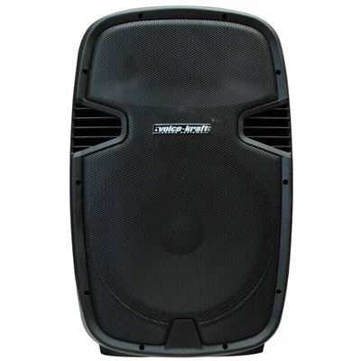 LK-1679-2-15B Aktív műa. hangfal, 15", 200/400W, FM rádióval, MP3, távirányító, Bluetooth, passzív hangfal kimenet