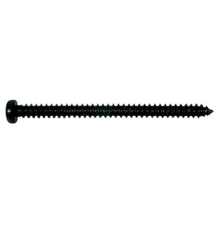 PS-12-B Pickup csavar, 2.6x35mm, fekete, 12db