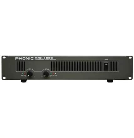 MAX1000 Végerősítő, 2x300W/4Ohm