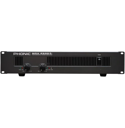 MAX2500 Plus Végerősítő, 2x750W/4Ohm
