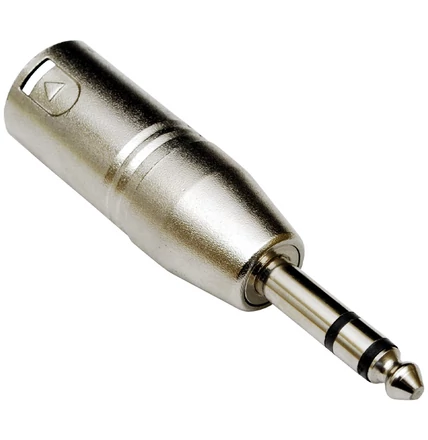 ADA-010 XLR(p) - 6.3 Jack(p) átalakító, sztereó