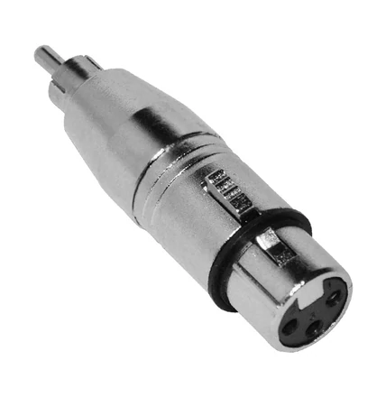 ADA-012 RCA(p) - XLR(m) átalakító