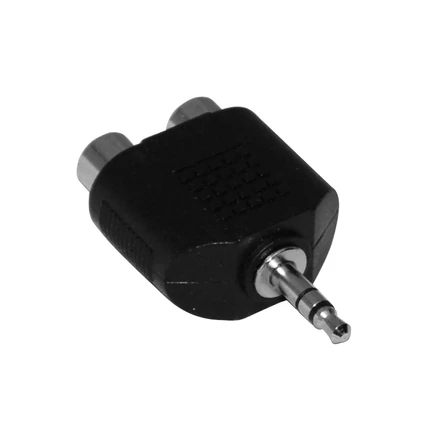 ADA-061 3.5 Jack(p) - 2xRCA átalakító, sztereó