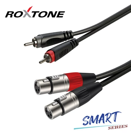 SACC170L1 Smart series 2xXLR(m) - 2xRCA kábel, 1m
