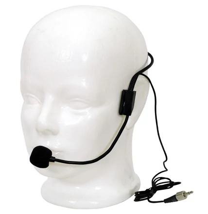 LS-970 Fejmikrofon jack, fekete