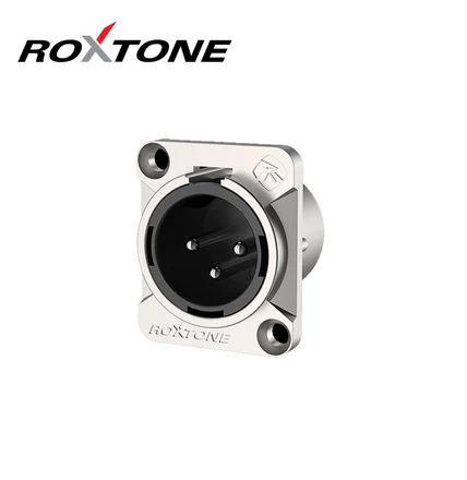 RX3MD-NT  XLR papa, szerelhető, 3 pólusú, (ezüst)