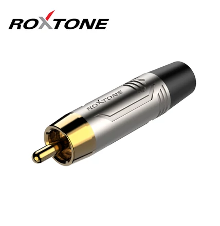 RF2CS-NG RCA lengő dugó, aranyozott