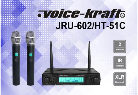 JRU-602 kézi mikrofon